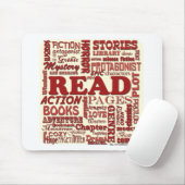 赤いそれについてのすべてを読んで下さい! マウスパッド (マウス)