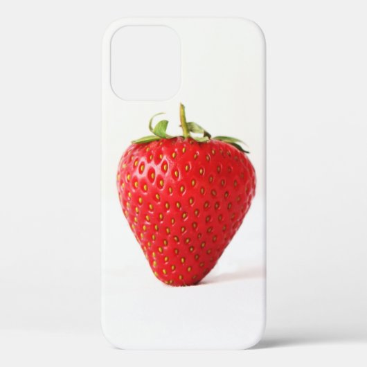赤いちごイフカン1個 Case-Mate iPhoneケース (裏面)