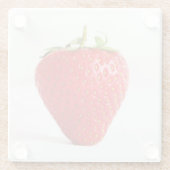 赤いちごコースター ガラスコースター (裏面)