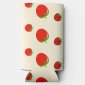 赤いちごピンク スリム缶クーラー (裏面)