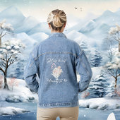 赤いちごブルーベリースイートベビーシャワー デニムジャケット