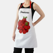 赤いちご写真 エプロン (インサイチュ)