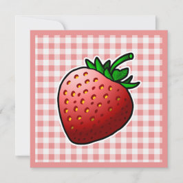 赤いちご母の日 カード