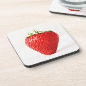 赤いちご用交代用語1つ コースター (左側)