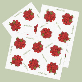 赤いちご 薄葉紙