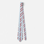 赤いてんとう虫這うThunder_Cove ネクタイ (正面)