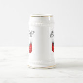 赤いできるだけ早くMMAの手袋 ビールジョッキ (中央)