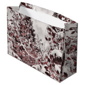 赤いに新葉雪 ラージペーパーバッグ (裏面アングル)