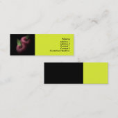 赤いりんごの名刺 スキニー名刺 (正面/裏面)