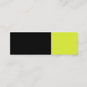 赤いりんごの名刺 スキニー名刺 (裏面)