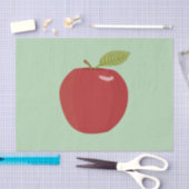 赤いりんご 薄葉紙 (クラフト)