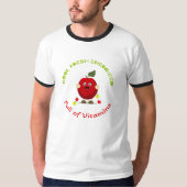 赤いりんご Tシャツ (正面)