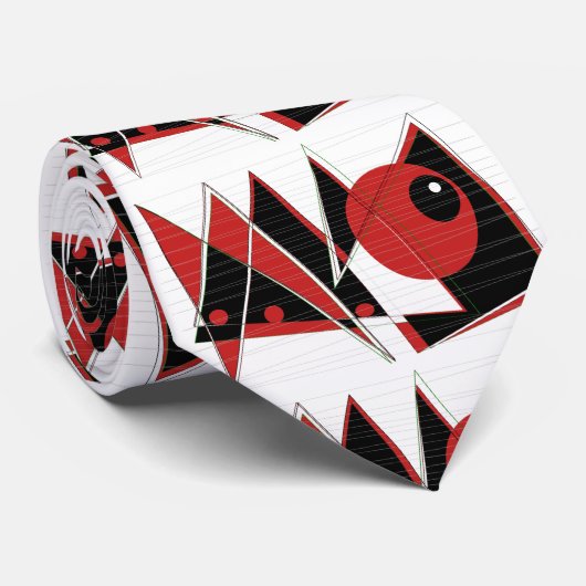 赤いアイウォッチンタイ ネクタイ (ロール)