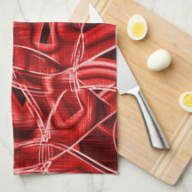 赤いアクリルの残りテープを交差させて重ねる