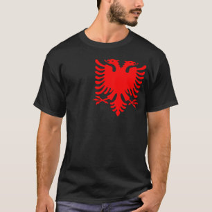 赤いアルバニアのワシ Tシャツ