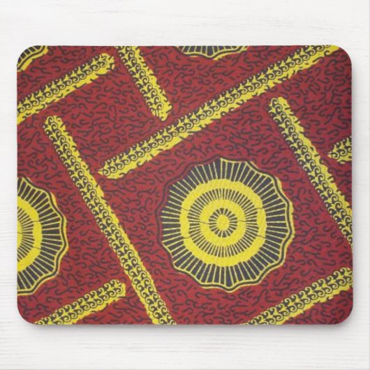 赤いアンカラのマウスパッド マウスパッド (正面)