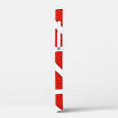 赤いイチゴ漫画のシームレスなパターン Case-Mate iPhoneケース (裏面 / 左)