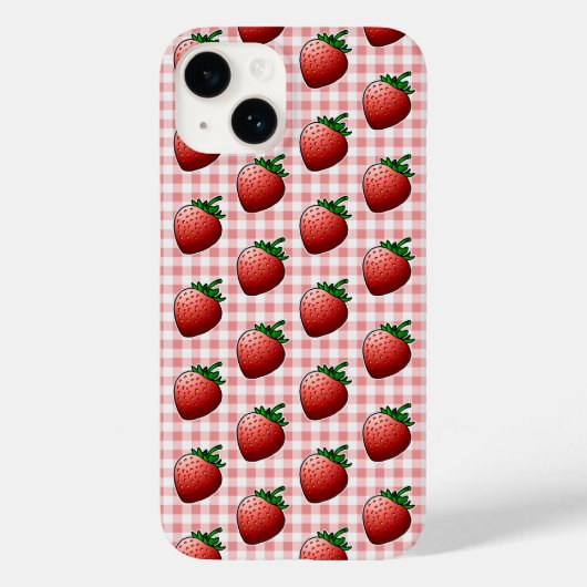 赤いイチゴ Case-Mate iPhoneケース (裏面)