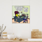 赤いインクは？プリンタカートリッジを変更する。 ポスター (キッチン)