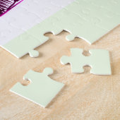 赤いインディアンとカヌー ジグソーパズル (側面)