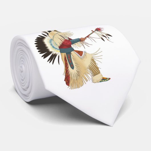 赤いインディアン ネクタイ (ロール)