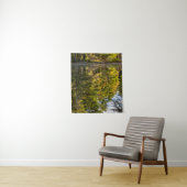 赤いイーグル池の反射 |白い山 タペストリー (インサイチュ)