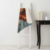 赤いウェールズのドラゴンがロンドンを恐怖に陥れる シェルパブランケット (インサイチュ)