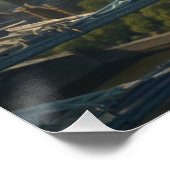 赤いウェールズの竜がロンドンを脅かす ポスター (コーナー)