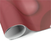 赤いウォータードロップパターン ラッピングペーパー (ロールコーナー)