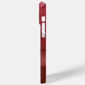 赤いウォータードロップパターン Case-Mate iPhoneケース (裏面 / 左)