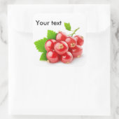 赤いウズラ スクエアシール (バッグ)