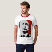 赤いウラジーミル・プーチン Tシャツ (正面フル)