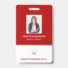 赤いエステ実在ートエージェントのフォトロゴバッジ バッジ