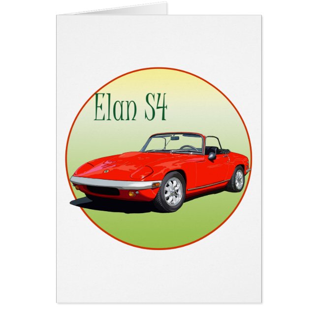 赤いエランS4 (正面)