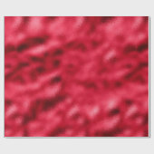 赤いエレガントサテモダンンルックかわいらし ラッピングペーパー (フラット)