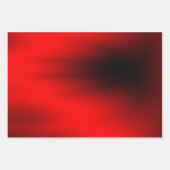 赤いエレガントスプラッシュ ラッピングペーパーシート (正面2)