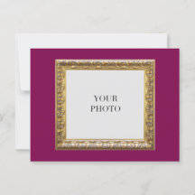 赤いエレガント個人用フォトフレームと文字