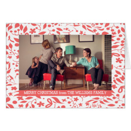 赤いエレガント葉の休日の写真