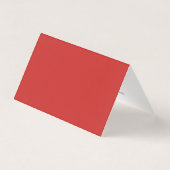 赤いエレガント金ゴールドフェイクハートギフト証明書 (裏面)