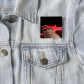 赤いエレキギター 缶バッジ (インサイチュ)