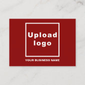 赤いエンクロージャカードに対するビジネスのクリスマスグリーティング エンクロージャーカード (裏面)