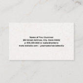 赤いエンジンブロックアイコン 名刺 (裏面)