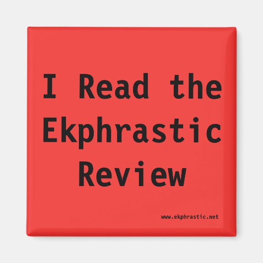 赤いエークラン磁石 マグネット (正面)