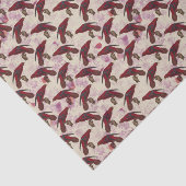 赤いオウム 薄葉紙 (詳細)