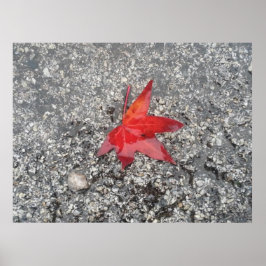 赤いオフィスのズーム背景'- ポスター