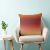 赤いオレンジと黄色のテクスチャグラデーション クッション (椅子)