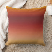赤いオレンジと黄色のテクスチャグラデーション クッション (ブランケット)