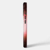 赤いオーディオウェーブ Case-Mate iPhoneケース (裏面 / 左)