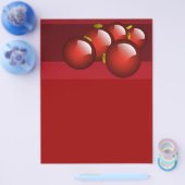 赤いオーナメント チラシ (シングル)