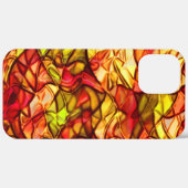 赤いオーニング生地の下に隠された交差コード Case-Mate iPhoneケース (裏面 / 右)